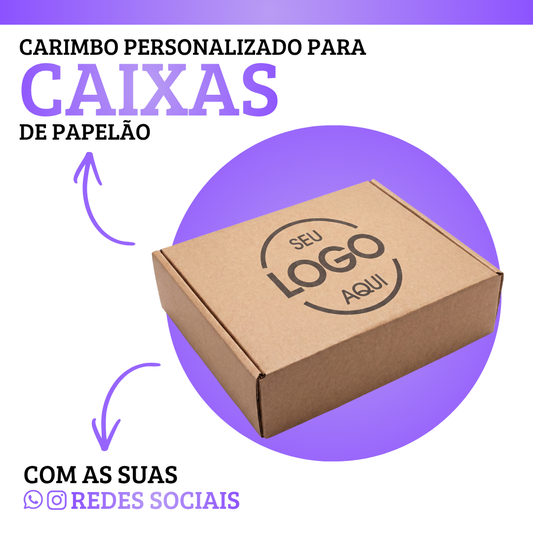 Carimbo Personalizado para Todas Embalagens