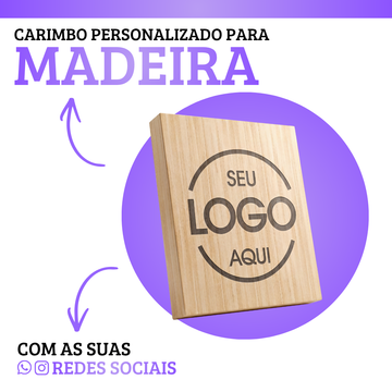 Carimbo Personalizado para Todas Embalagens
