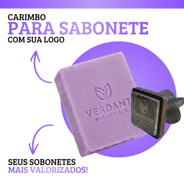 Carimbo Personalizado para Sabonete