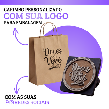 Carimbo Personalizado - Para Todas Embalagens