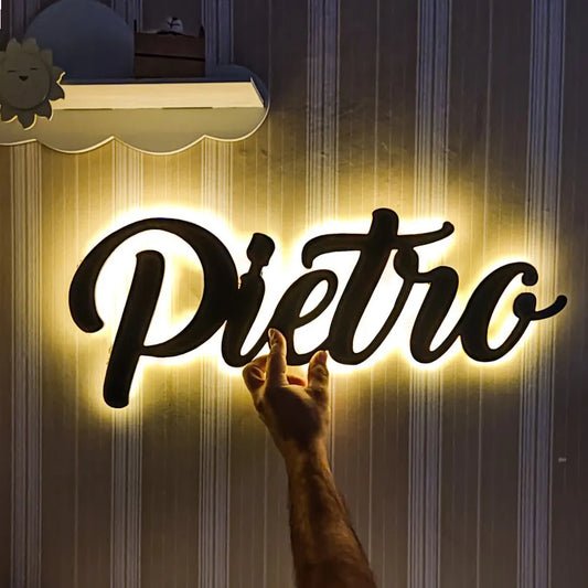 Nome de Parede - LED